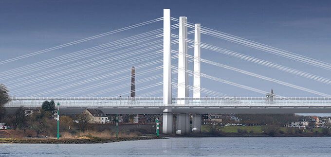 Neubau Rheinbrücke Duisburg-Neuenkamp